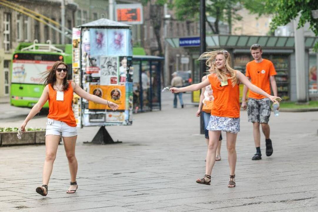 Visą dieną Kaunas pulsuoja muzikos ritmu