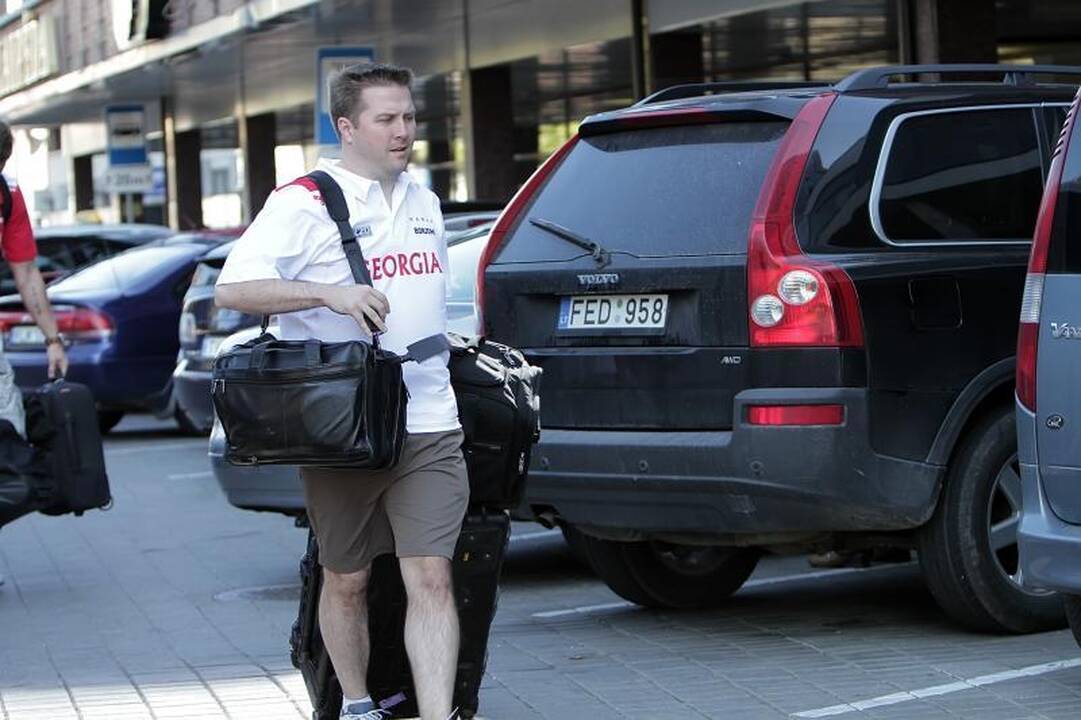 Pirmieji į Klaipėdą pasibeldė Gruzijos krepšininkai 