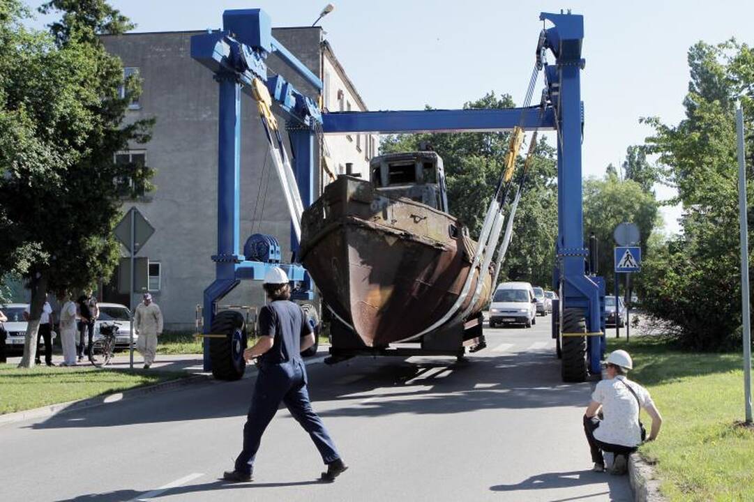 Prieš Klaipėdos miesto jubiliejų išslapstys griuvenas