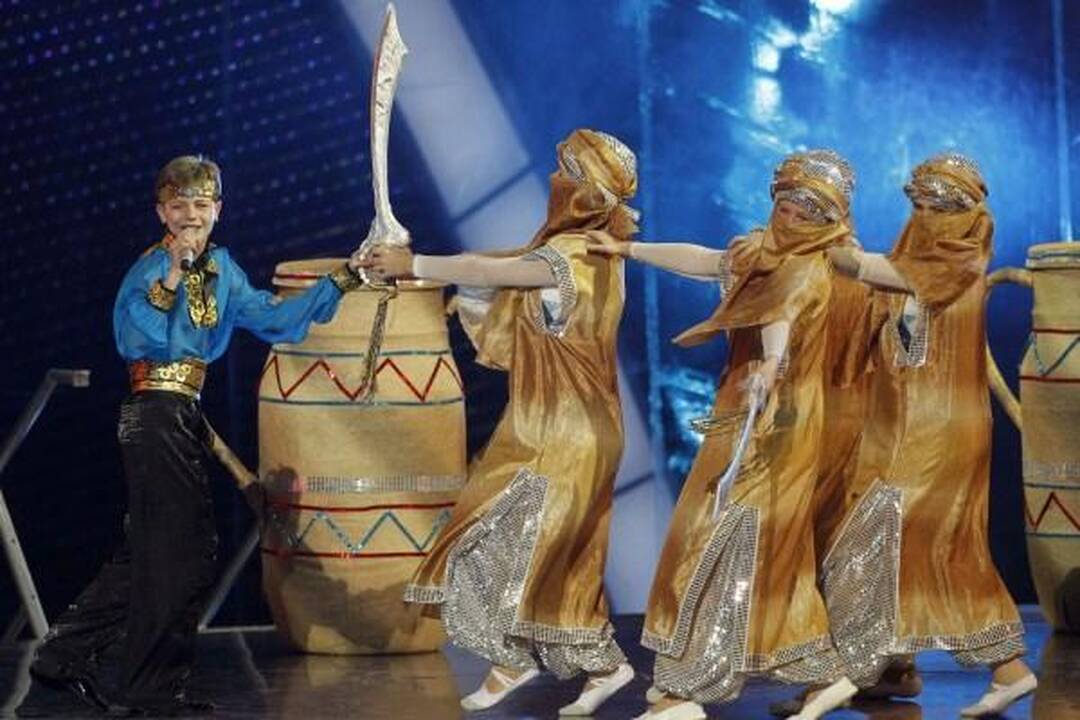 "Vaikų Euroviziją 2010" laimėjo Armėnija , Bartas - šeštas