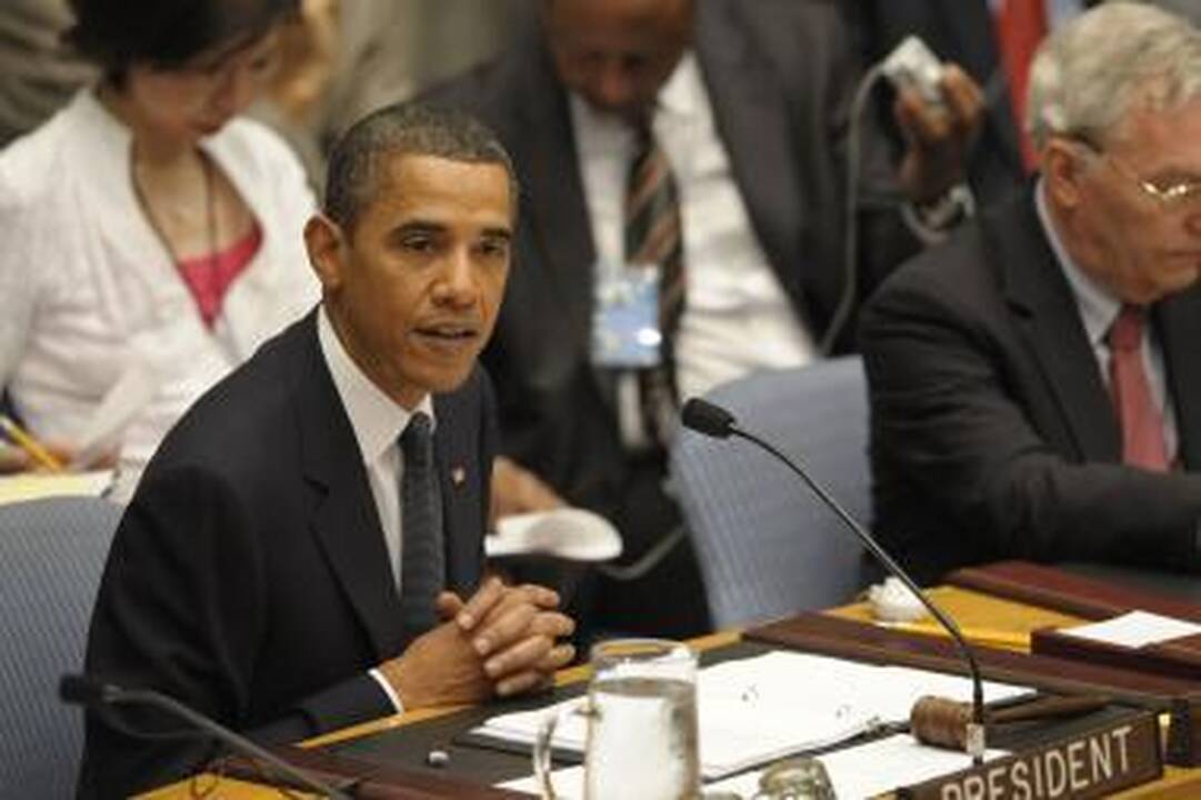 B.Obama propaguoja pasaulio be branduolinių ginklų idėją 