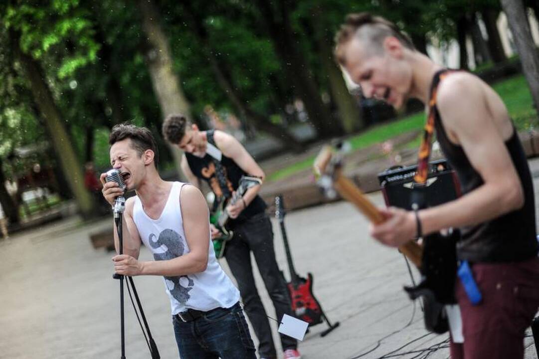 Visą dieną Kaunas pulsuoja muzikos ritmu