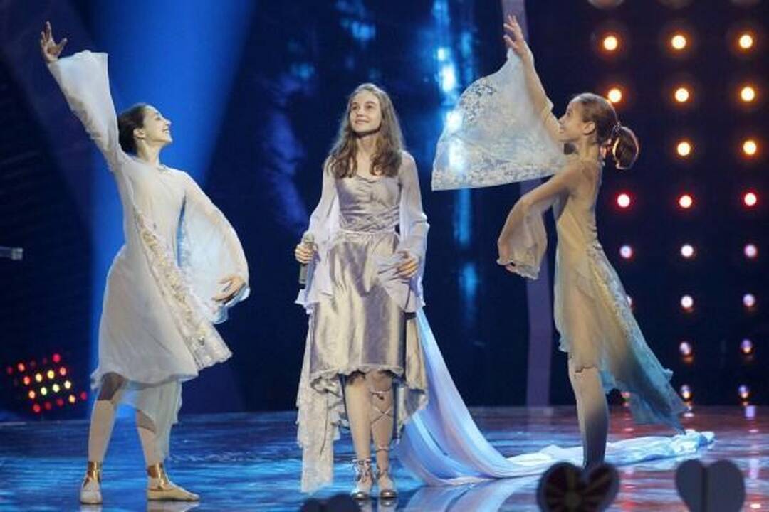 "Vaikų Euroviziją 2010" laimėjo Armėnija , Bartas - šeštas