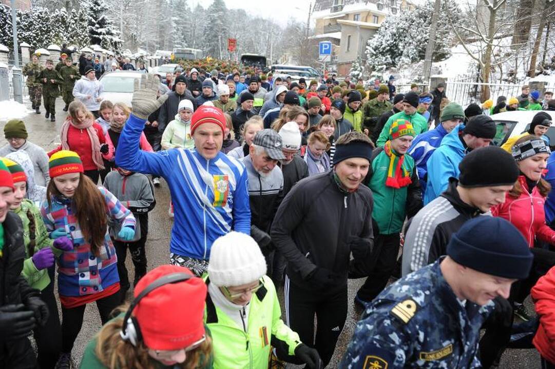 Bėgimui „Gyvybės ir mirties keliu“ pasiryžo tūkstančiai