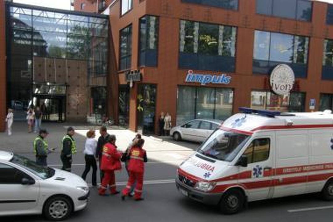 Klaipėdos centre partrenkta moteris