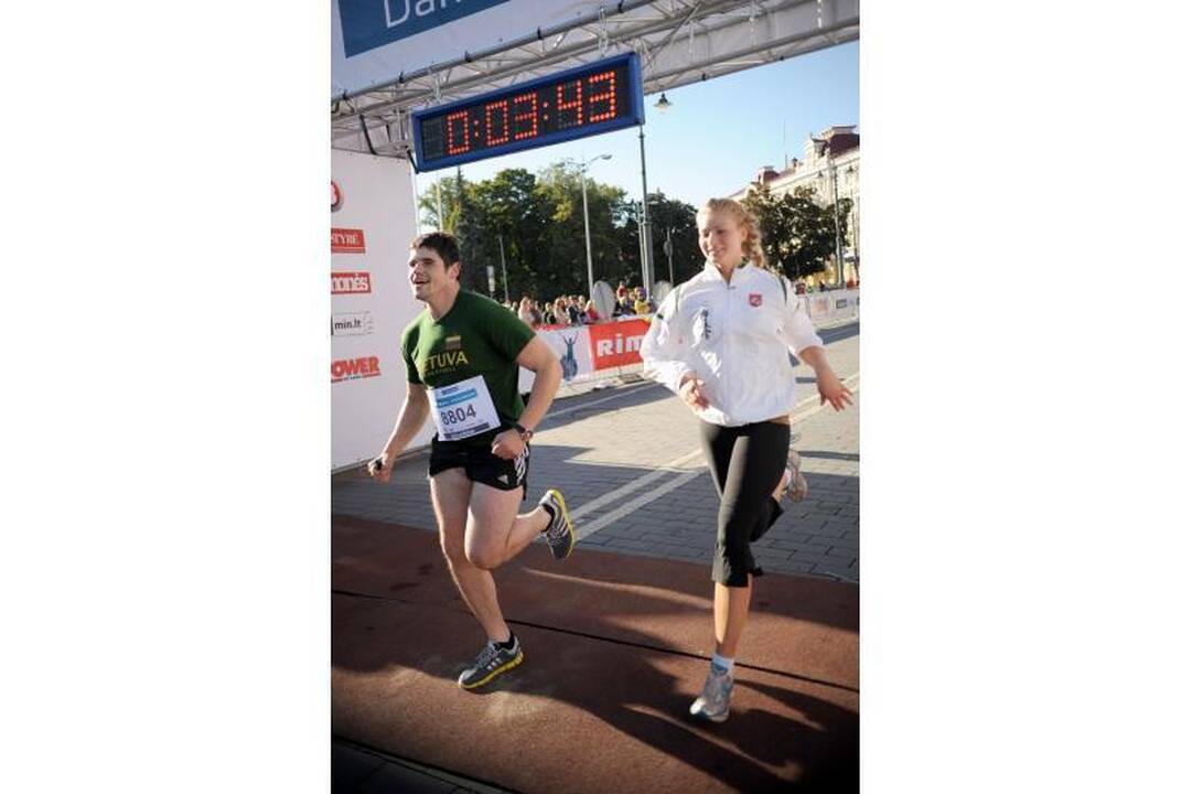 Sostinėje vyko devintasis Vilniaus maratonas (papildyta)