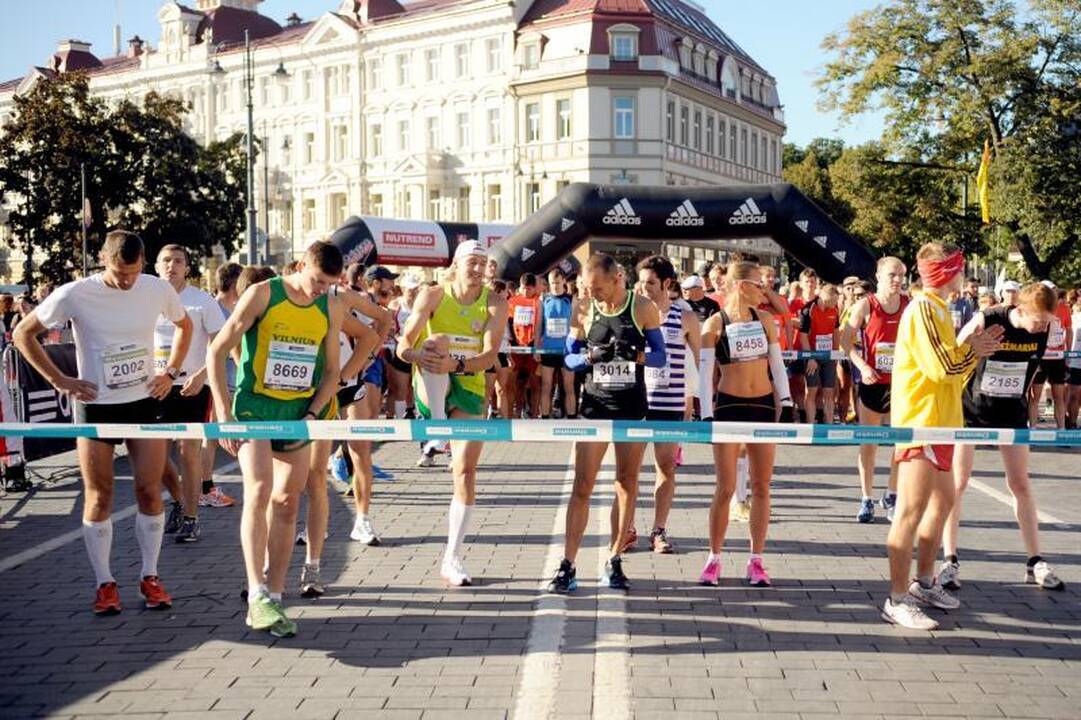 Sostinėje vyko devintasis Vilniaus maratonas (papildyta)