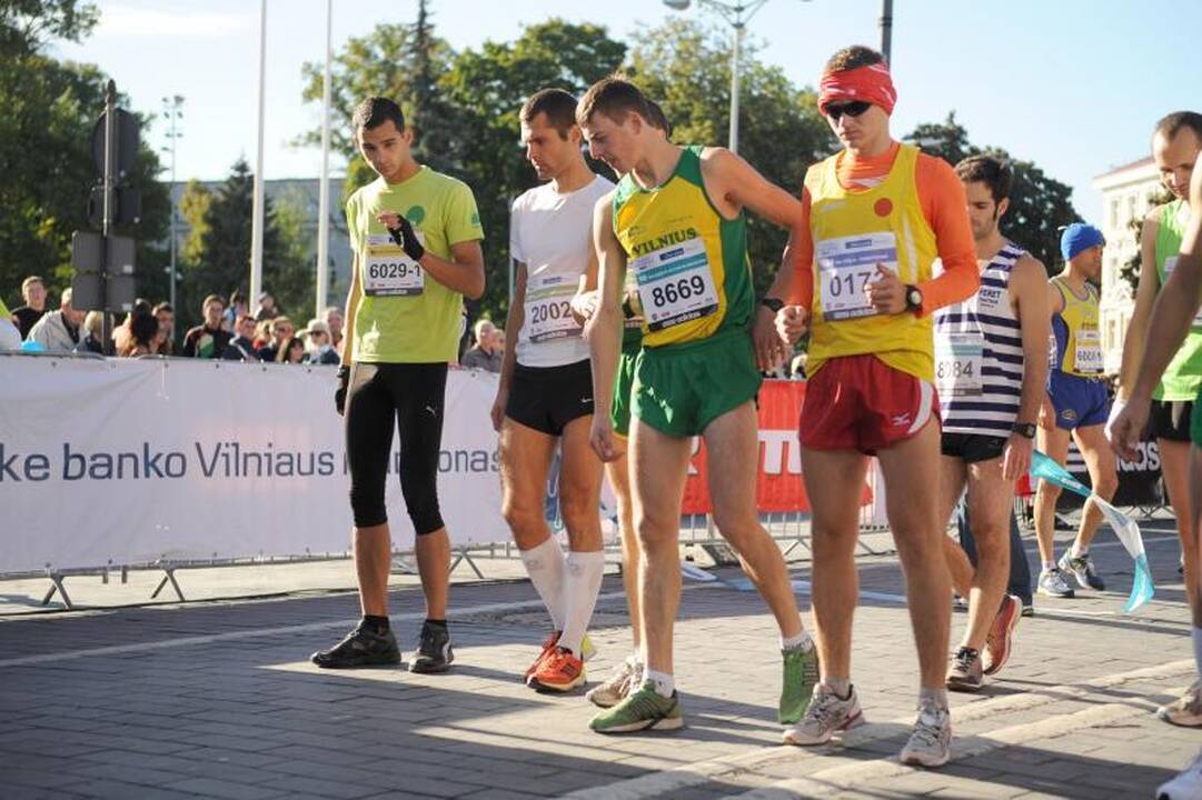Sostinėje vyko devintasis Vilniaus maratonas (papildyta)