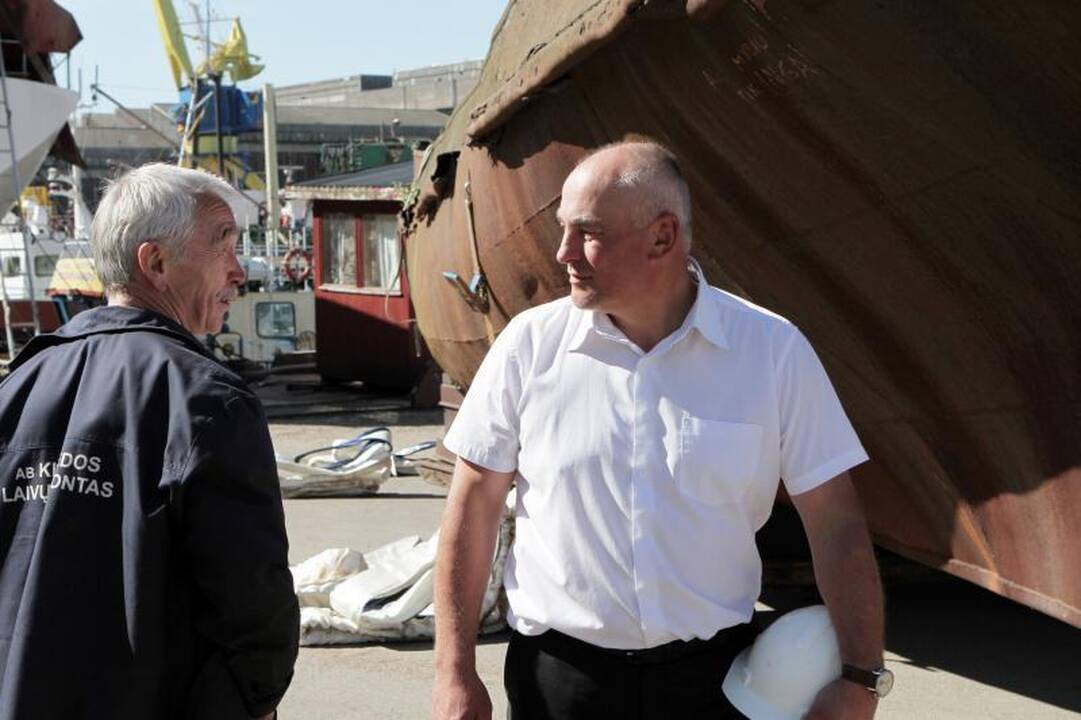 Prieš Klaipėdos miesto jubiliejų išslapstys griuvenas