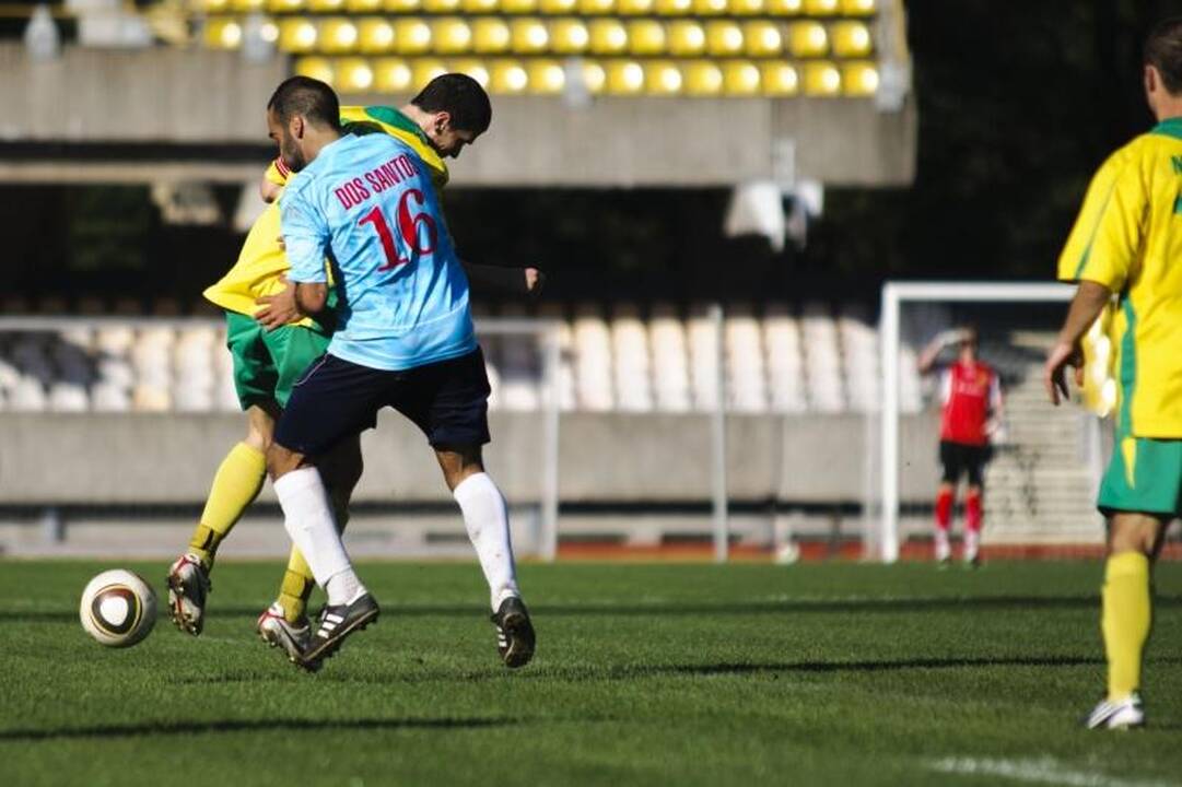 Dvejuose Lietuvos futbolo A lygos mačuose šeštadienį - 10 įvarčių