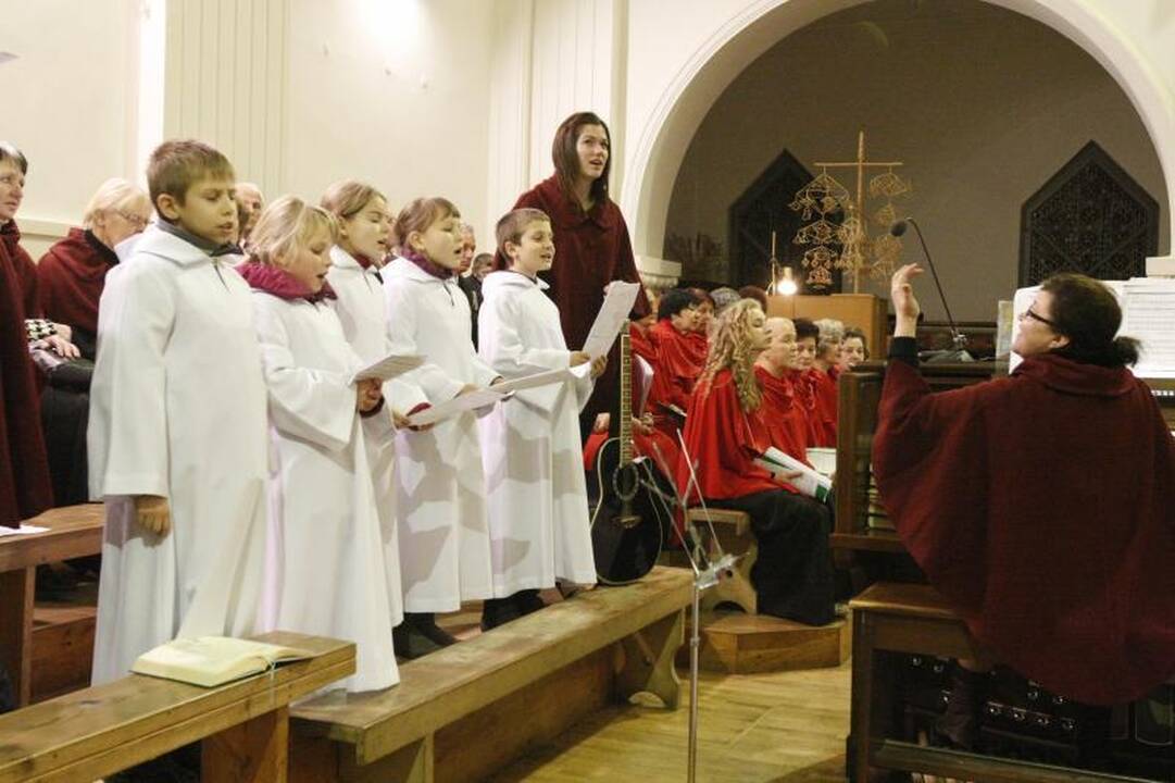 Klaipėdoje skambėjo Kalėdų            giesmės