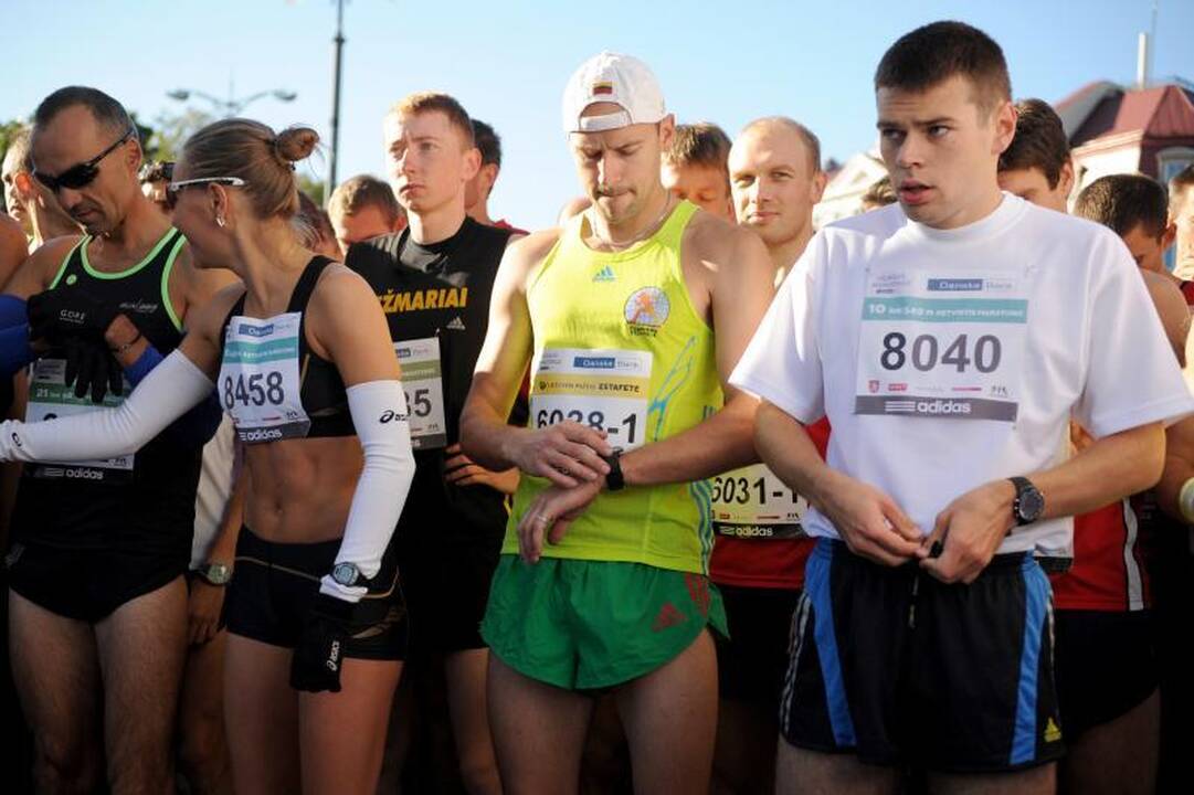 Sostinėje vyko devintasis Vilniaus maratonas (papildyta)