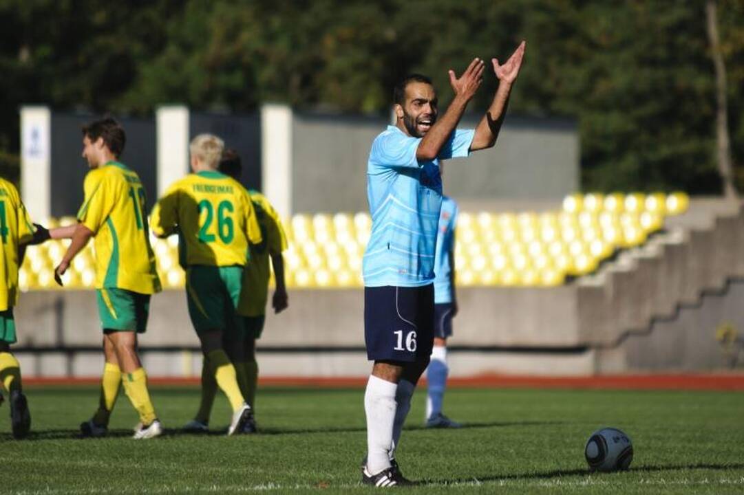 Dvejuose Lietuvos futbolo A lygos mačuose šeštadienį - 10 įvarčių