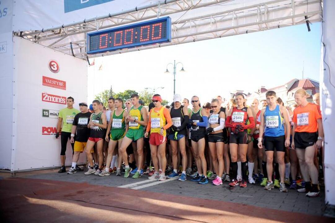 Sostinėje vyko devintasis Vilniaus maratonas (papildyta)