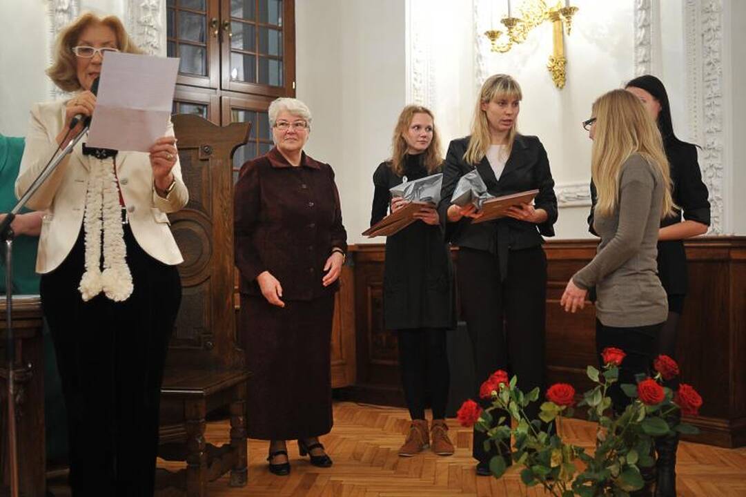 Apdovanotos Kauno miestui nusipelniusios moterys