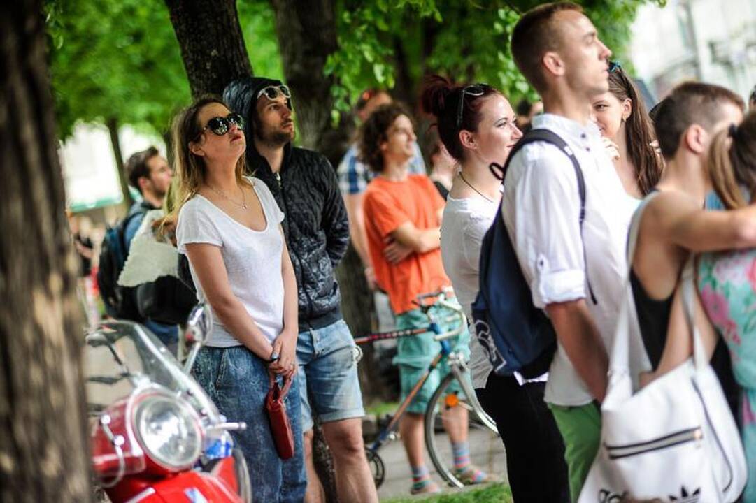 Visą dieną Kaunas pulsuoja muzikos ritmu