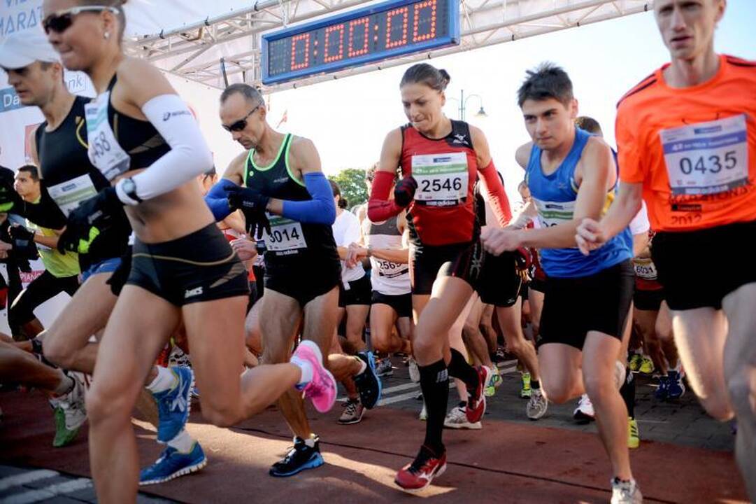 Sostinėje vyko devintasis Vilniaus maratonas (papildyta)