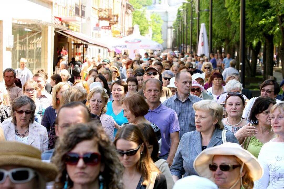 Kaune – dar vienas mitingas dėl Garliavos įvykių