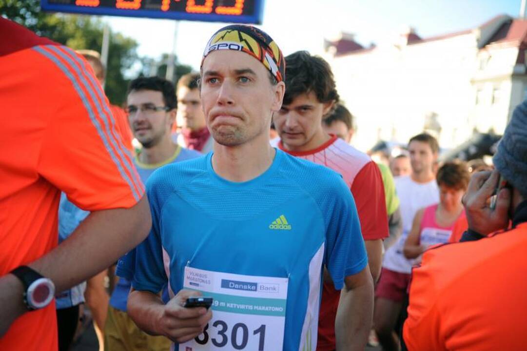 Sostinėje vyko devintasis Vilniaus maratonas (papildyta)