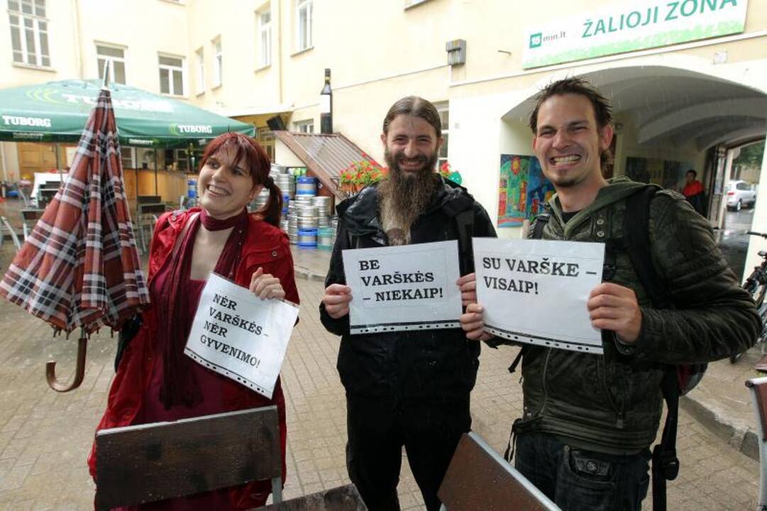 Vilniečiai pietums užvalgė varškės