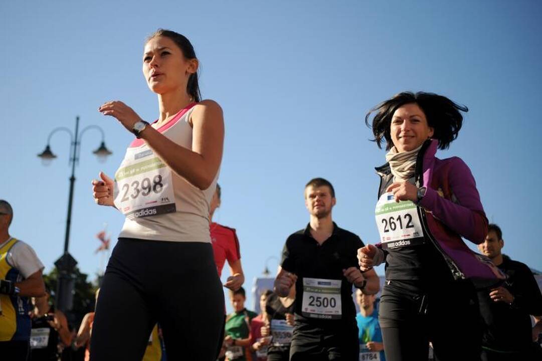 Sostinėje vyko devintasis Vilniaus maratonas (papildyta)