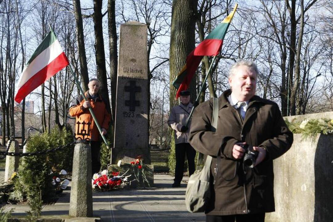 Po 60 metų nuo A.Brako mirties klaipėdiečiai pagerbė jo atminimą 