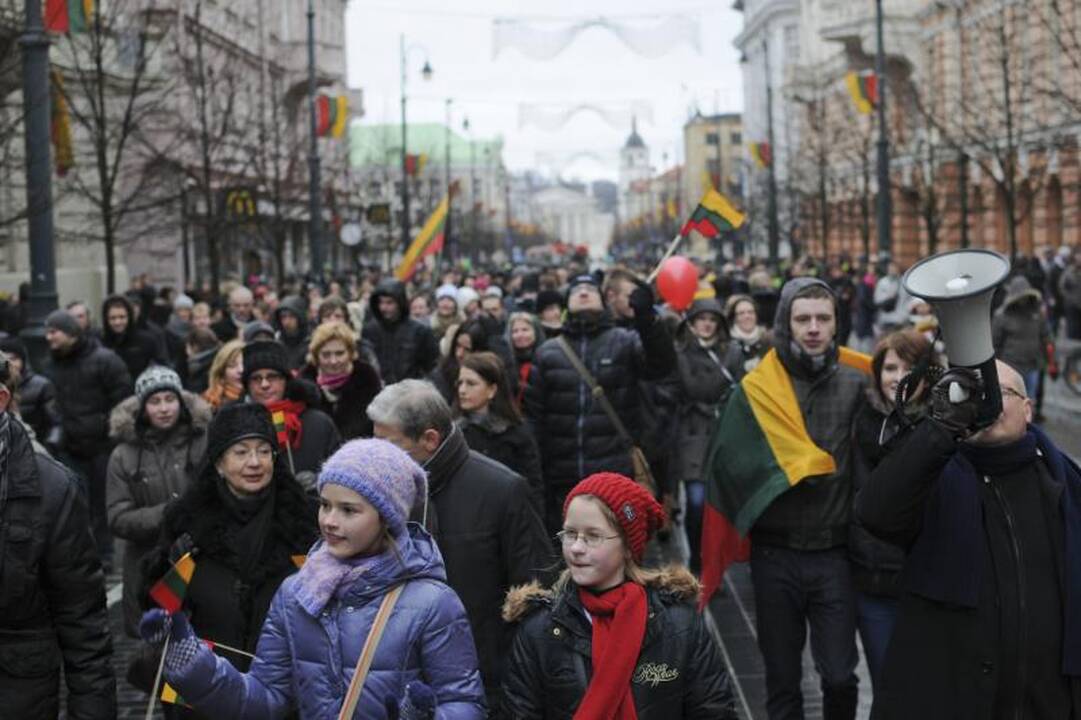 Politikai ir menininkai drauge šventė Nepriklausomybės dieną