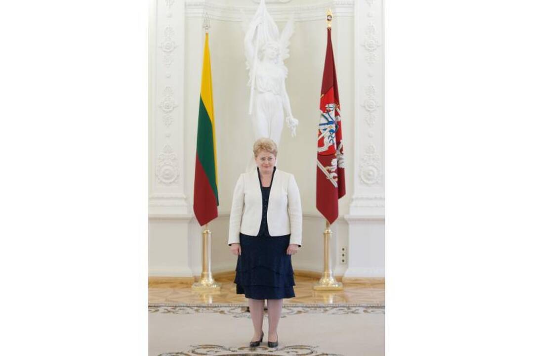 Prezidentė pasveikino Lietuvos jaunimo krepšinio rinktinę