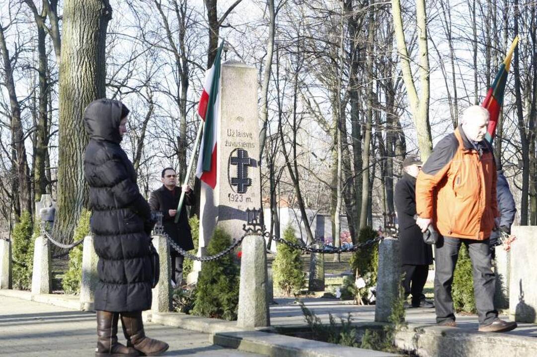 Po 60 metų nuo A.Brako mirties klaipėdiečiai pagerbė jo atminimą 