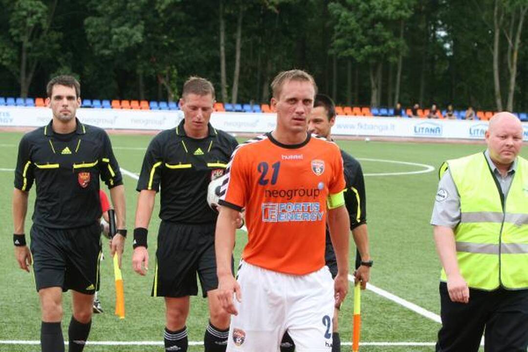 A lyga: iš Gargždų „Klaipėda“ parvežė tašką