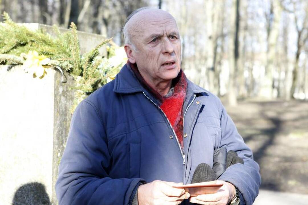 Po 60 metų nuo A.Brako mirties klaipėdiečiai pagerbė jo atminimą 