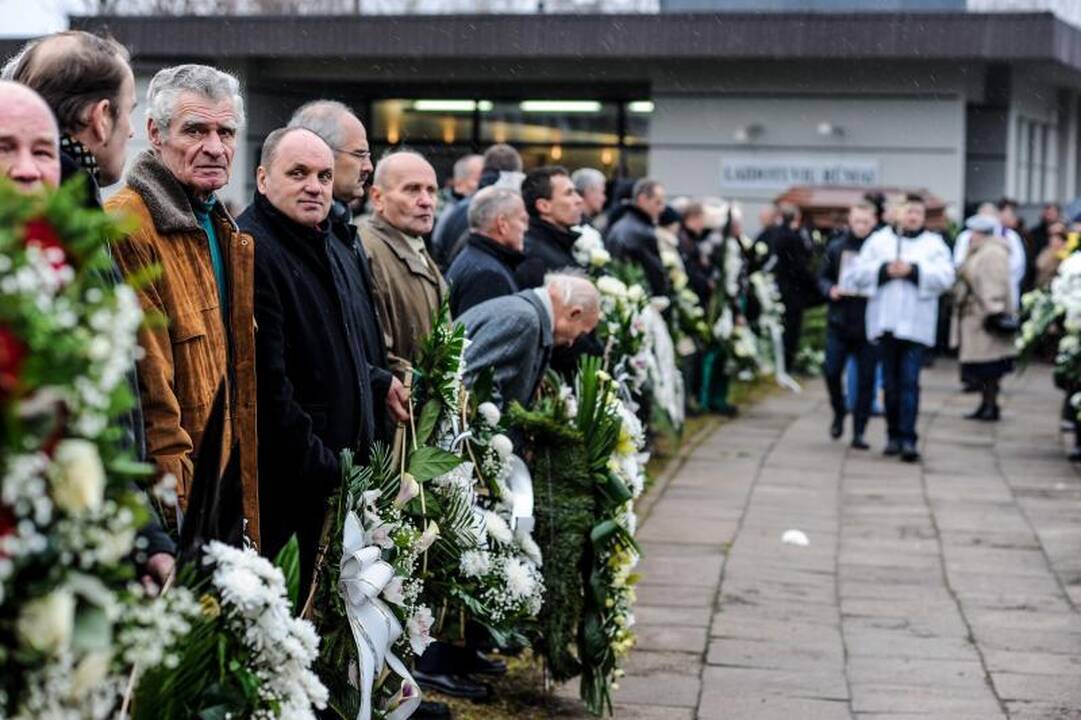 Ringo džentelmenas A. Šocikas palydėtas į paskutinę kelionę