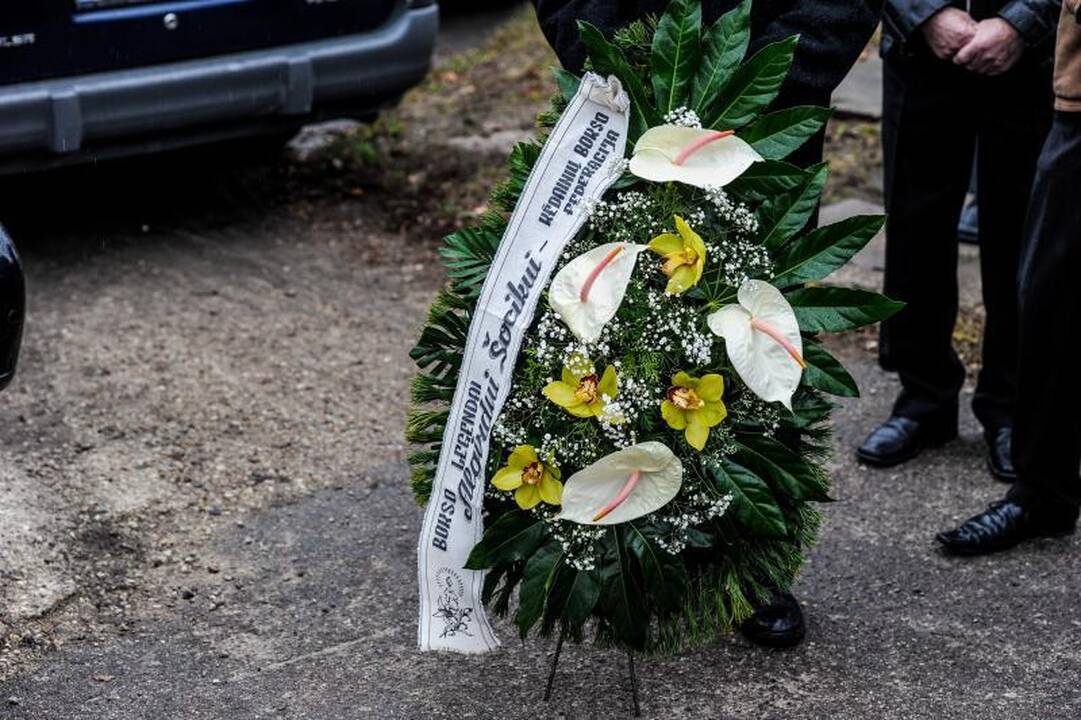 Ringo džentelmenas A. Šocikas palydėtas į paskutinę kelionę