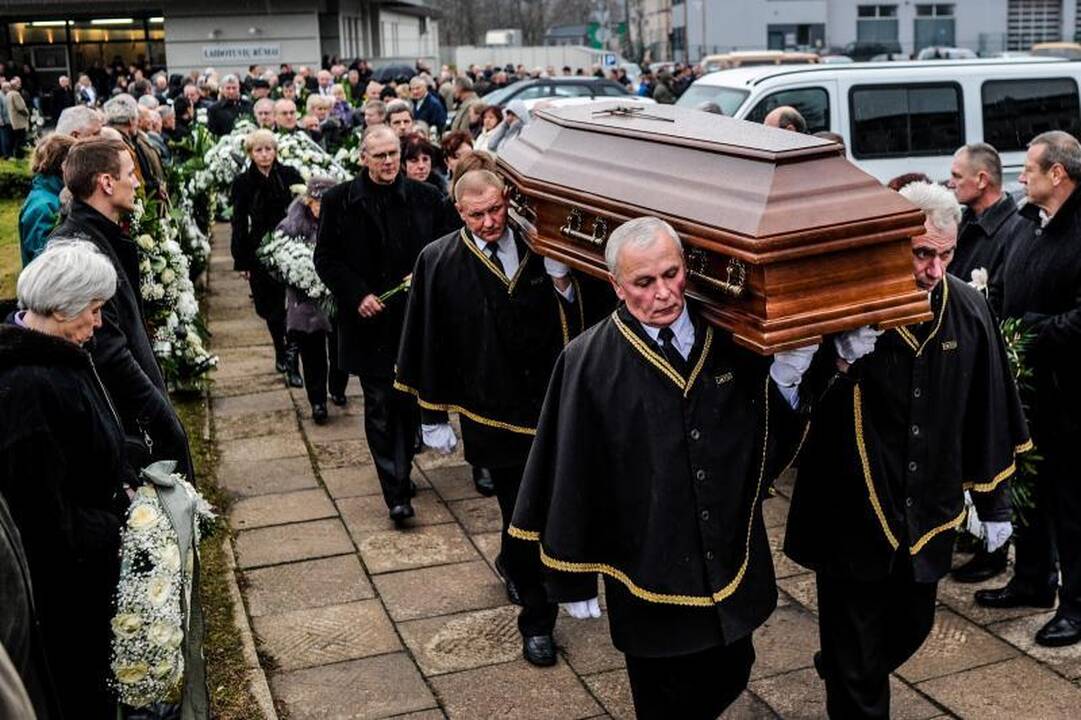 Ringo džentelmenas A. Šocikas palydėtas į paskutinę kelionę