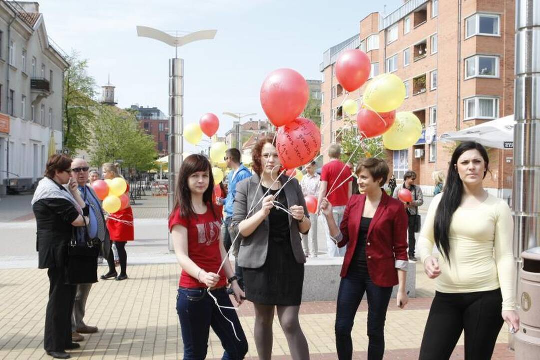 Klaipėdai – žaisminga universiteto bendruomenės dovana