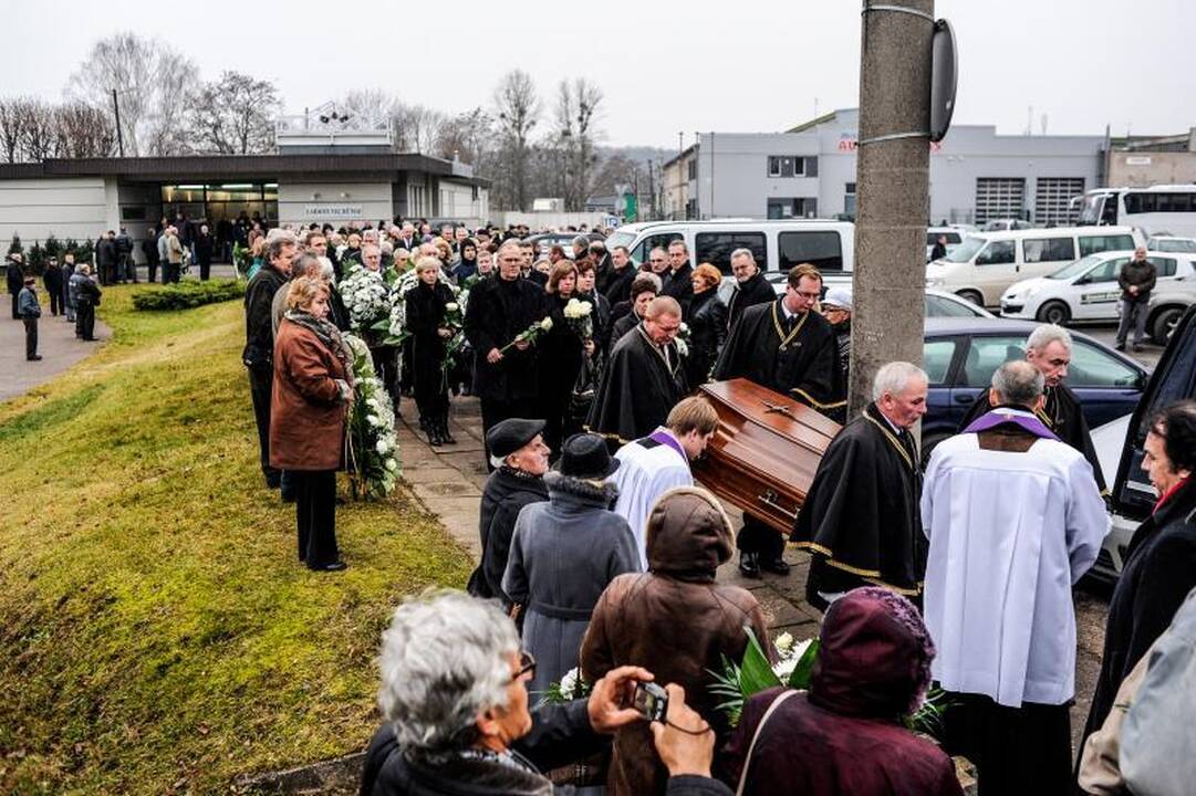 Ringo džentelmenas A. Šocikas palydėtas į paskutinę kelionę