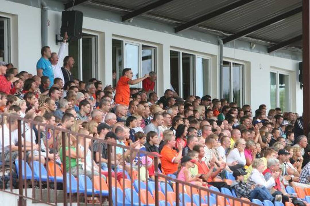 A lyga: iš Gargždų „Klaipėda“ parvežė tašką