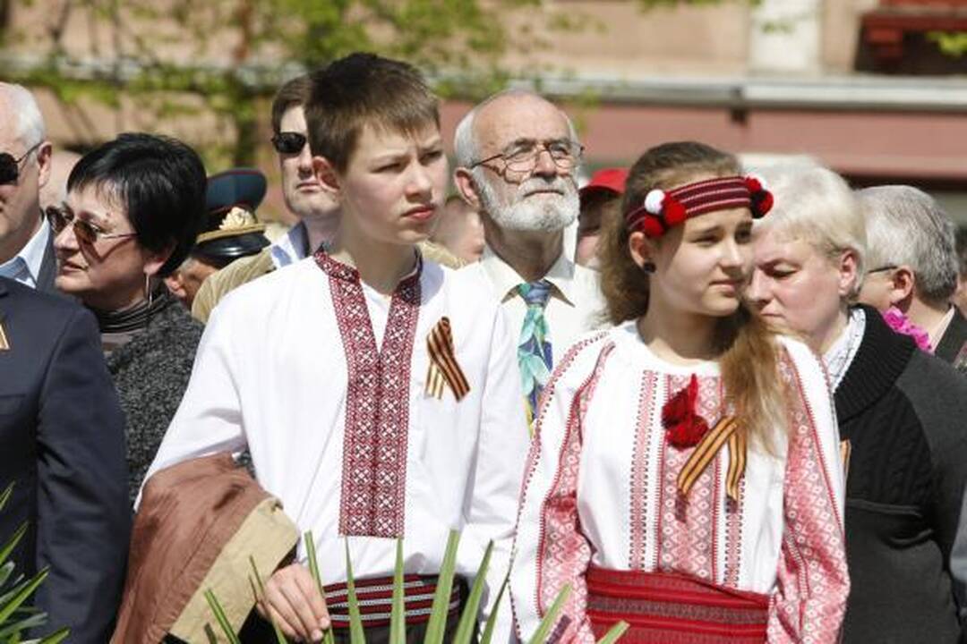 Pergalės diena Klaipėdoje: gėlės ir padėkos veteranams