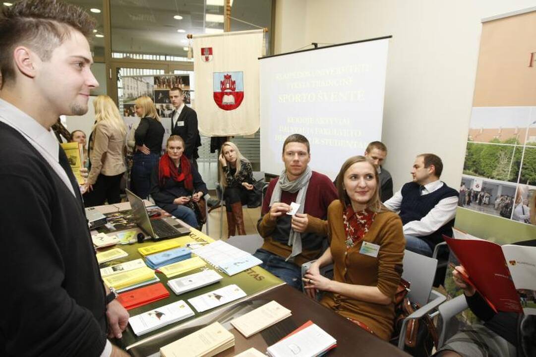 Klaipėdos universitete – atvirų durų diena moksleiviams