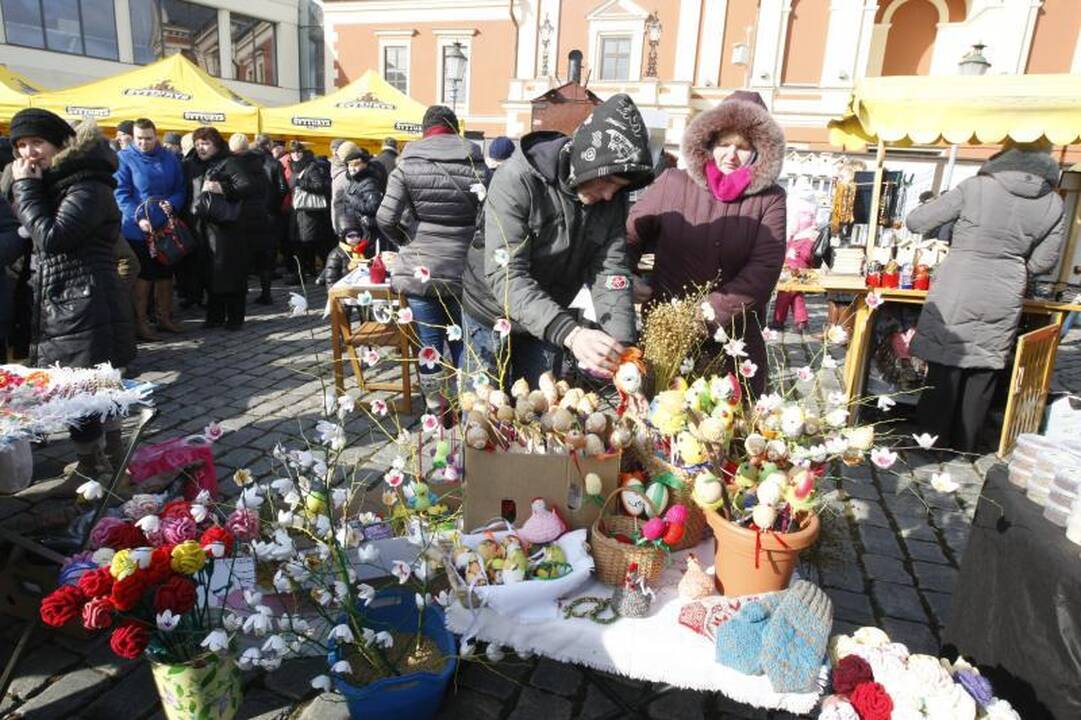 Kaziuko mugėje Klaipėdoje – ir indėniški motyvai