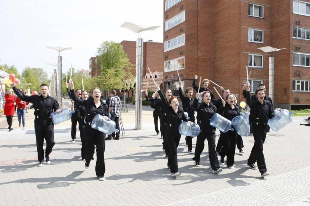 Klaipėdai – žaisminga universiteto bendruomenės dovana