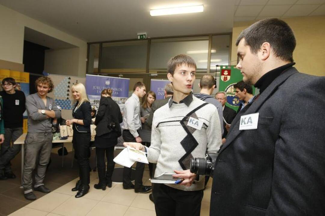 Klaipėdos universitete – atvirų durų diena moksleiviams