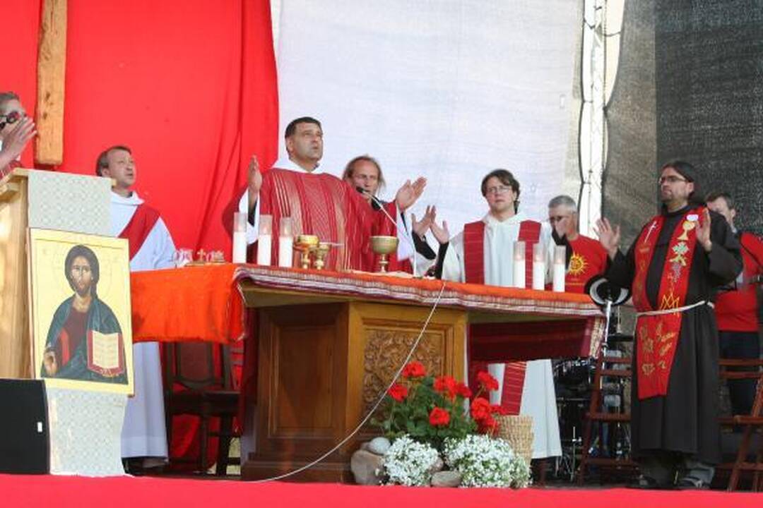 Pranciškonų onkologijos centre įleista kapsulė 