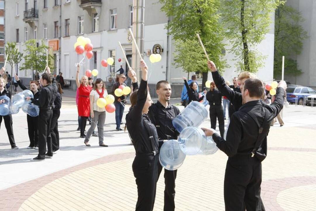 Klaipėdai – žaisminga universiteto bendruomenės dovana