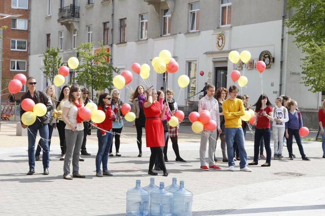 Klaipėdai – žaisminga universiteto bendruomenės dovana