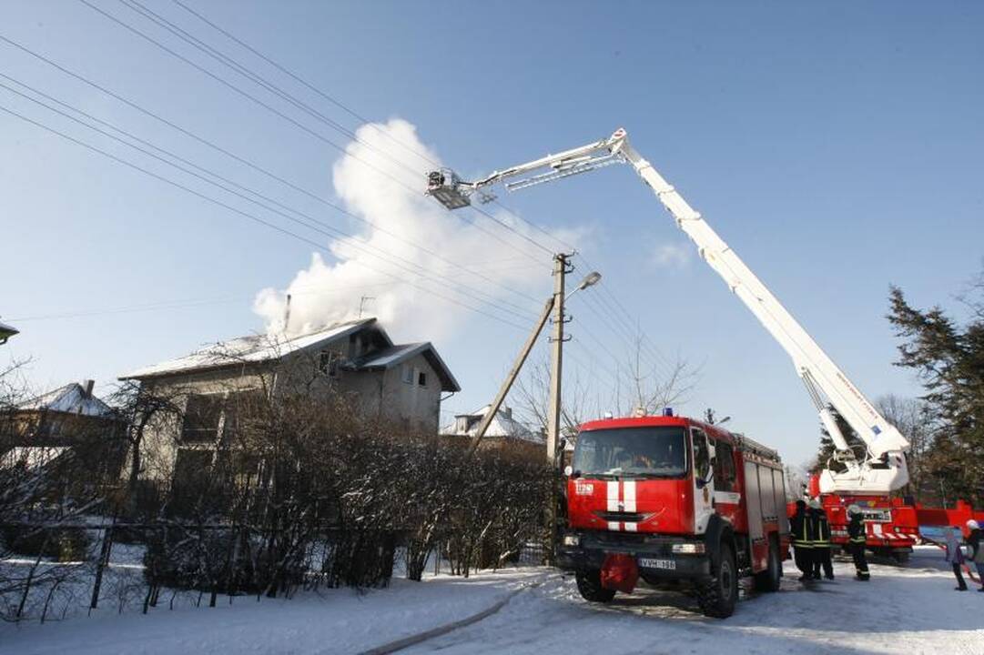 Klaipėdos apskrities ugniagesiams - darbų karštymetis (papildyta)