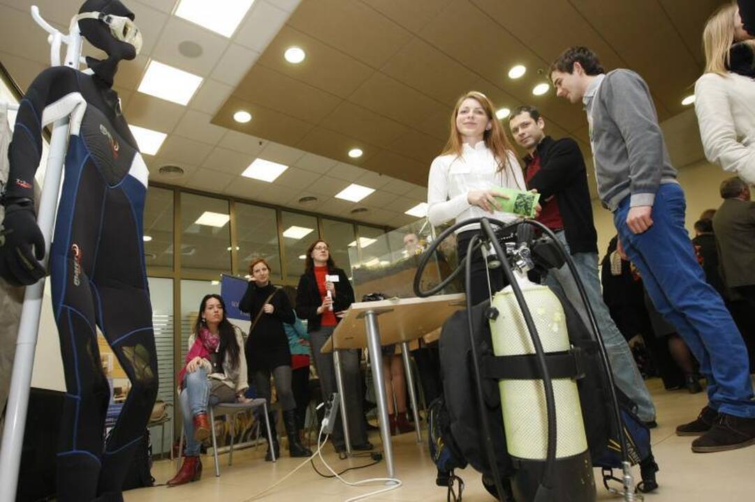 Klaipėdos universitete – atvirų durų diena moksleiviams