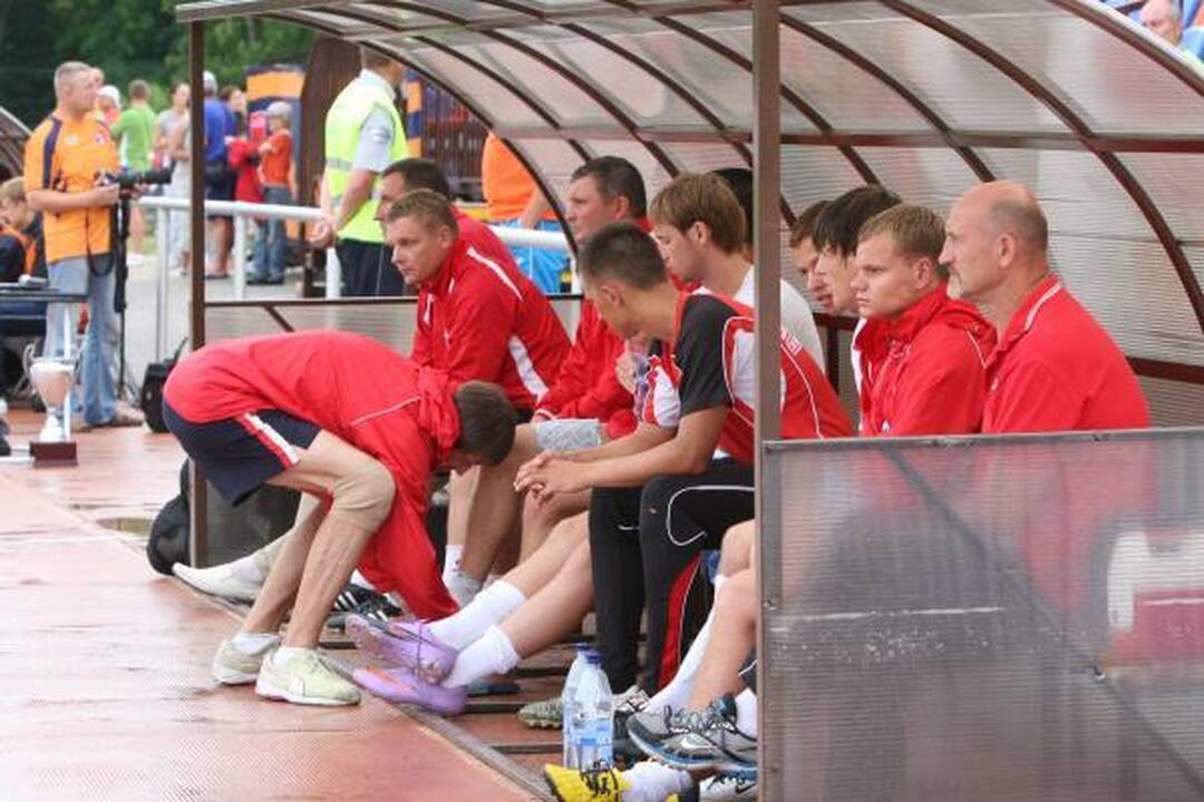 A lyga: iš Gargždų „Klaipėda“ parvežė tašką