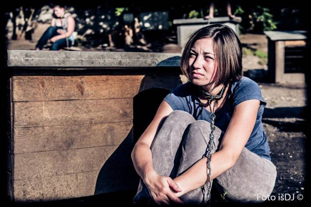 Savanoriai savo kailiu išbandė šunišką gyvenimą 
