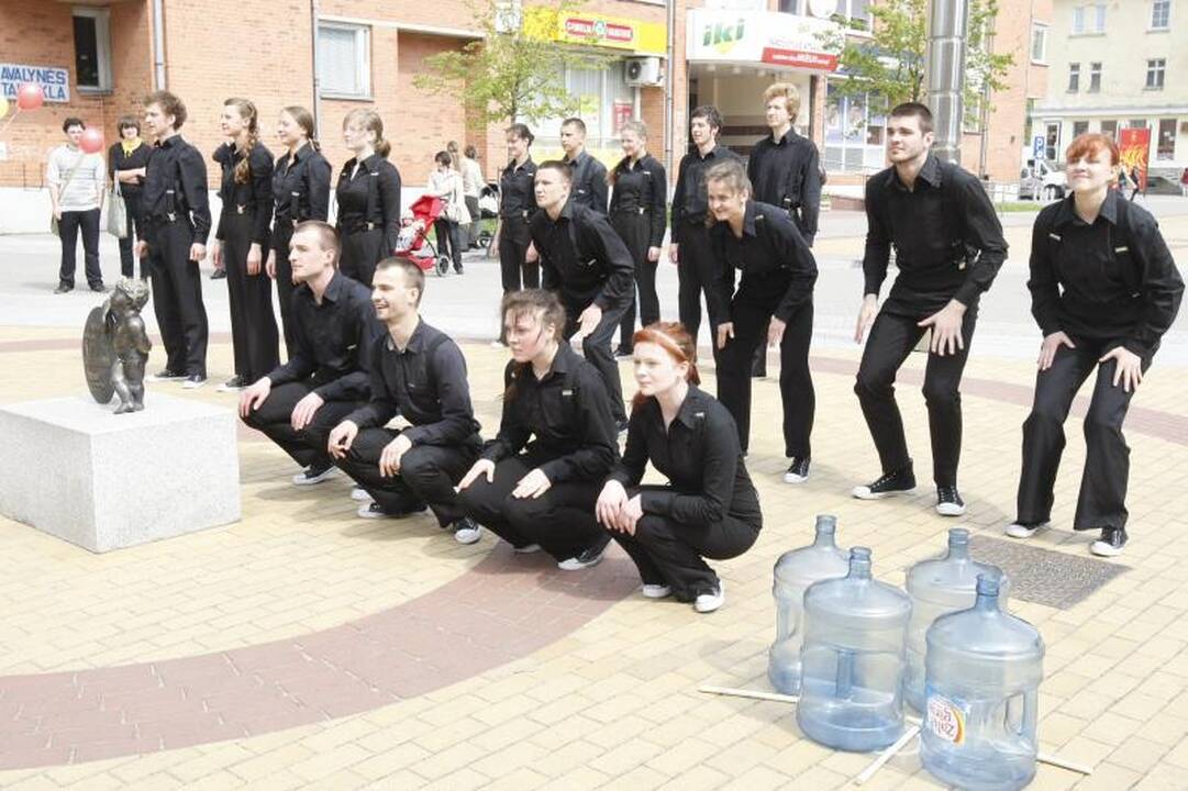 Klaipėdai – žaisminga universiteto bendruomenės dovana